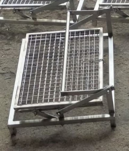 Graticola griglia acciaio inox - acciaio,